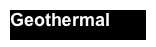 Geothermal
